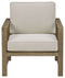 Fynnegan - Light Brown - Lounge Chair W/cushion (2/cn)-Washburn's Home Furnishings