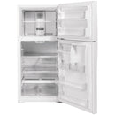 GE 19.2cf Top Freezer Refrigerator in White-Washburn's Home Furnishings