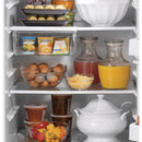 GE 21.9cf Top Freezer Refrigerator in White-Washburn's Home Furnishings