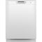 GE 24 inch Dishwasher W/Front Controls in White-Washburn's Home Furnishings