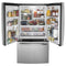 GE 27cf French Door Refrigerator in S/S-Washburn's Home Furnishings