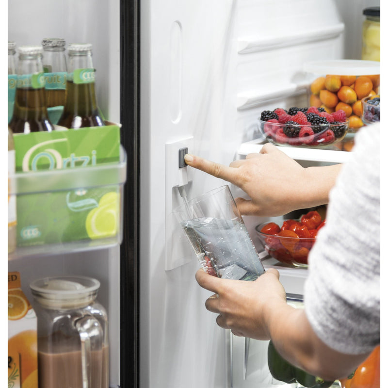 GE 27cf French Door Refrigerator in S/S-Washburn's Home Furnishings