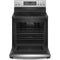 GE 30" Freestanding Electric Convection Range with Air Fry in Stainless Steel-Washburn's Home Furnishings