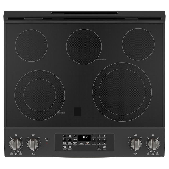 GE 30" Slide-In Electric Convection Range with No Preheat Air Fry-Washburn's Home Furnishings