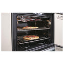 GE - 5.3 Cu. Ft. Self-Cleaning Slide-In Electric Range - Slate-Washburn's Home Furnishings