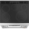 GE Cafe 30" Slide In Electric Range in Stainless-Washburn's Home Furnishings