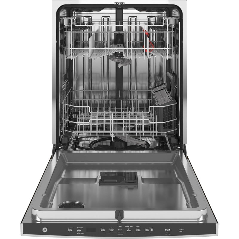 GE Stainless 45-Decibel Top Control 24-in Built-In Dishwasher-Washburn's Home Furnishings