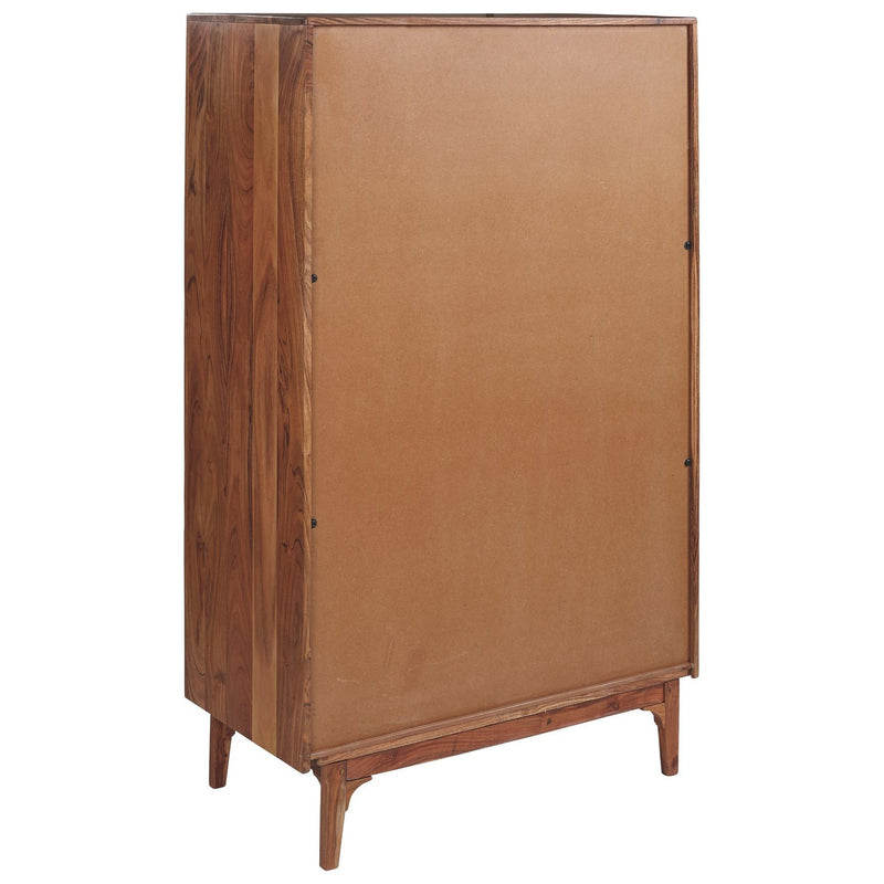 Gabinwell - Brown / Beige - Accent Cabinet-Washburn's Home Furnishings