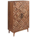 Gabinwell - Brown / Beige - Accent Cabinet-Washburn's Home Furnishings