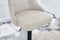 Gaddison - Beige/black - Tall Uph Swivel Barstool(2/cn)-Washburn's Home Furnishings