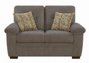 Gadsden - Loveseat - Light Brown-Washburn's Home Furnishings