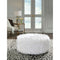 Galice - White - Oversized Accent Ottoman-Washburn's Home Furnishings