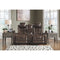 Game Zone - Brown Dark - Pwr Rec Loveseat/con/adj Hdrst-Washburn's Home Furnishings