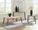 Gano - Sofa Table With Hairpin - Legs - Light Brown-Washburn's Home Furnishings