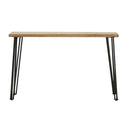 Gano - Sofa Table With Hairpin - Legs - Light Brown-Washburn's Home Furnishings