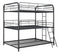 Garner - Triple Triple Full Bunk Bed With Ladder - Gray-Washburn's Home Furnishings