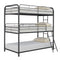 Garner - Triple Twin Bunk Bed With Ladder - Gray-Washburn's Home Furnishings