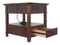 Gately - Brown Light - Rectangular End Table-Washburn's Home Furnishings