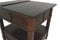 Gately - Brown Light - Rectangular End Table-Washburn's Home Furnishings