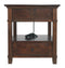 Gately - Brown Light - Rectangular End Table-Washburn's Home Furnishings