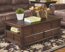 Gately - Medium Brown - Lift Top Cocktail Table-Washburn's Home Furnishings