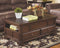 Gately - Medium Brown - Lift Top Cocktail Table-Washburn's Home Furnishings