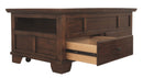 Gately - Medium Brown - Lift Top Cocktail Table-Washburn's Home Furnishings