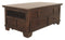 Gately - Medium Brown - Lift Top Cocktail Table-Washburn's Home Furnishings