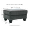 Gavril - Smoke - Ottoman-Washburn's Home Furnishings