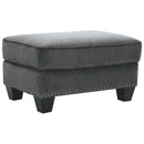 Gavril - Smoke - Ottoman-Washburn's Home Furnishings