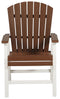 Genesis - Brown/white - Arm Chair (2/cn)-Washburn's Home Furnishings