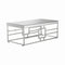 Geometric - Frame Coffee Table - Pearl Silver-Washburn's Home Furnishings