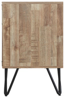 Gerdanet - Natural - Large Tv Stand-Washburn's Home Furnishings