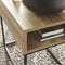 Gerdanet - Natural - Rectangular End Table-Washburn's Home Furnishings