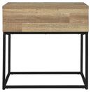 Gerdanet - Natural - Rectangular End Table-Washburn's Home Furnishings