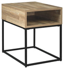 Gerdanet - Natural - Rectangular End Table-Washburn's Home Furnishings