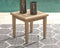 Gerianne - Grayish Brown - Square End Table-Washburn's Home Furnishings