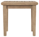 Gerianne - Grayish Brown - Square End Table-Washburn's Home Furnishings