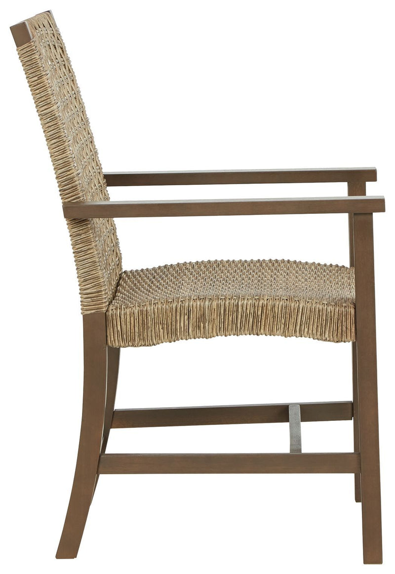 Germalia - Brown - Arm Chair (2/cn)-Washburn's Home Furnishings