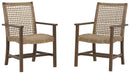 Germalia - Brown - Arm Chair (2/cn)-Washburn's Home Furnishings