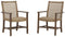 Germalia - Brown - Arm Chair (2/cn)-Washburn's Home Furnishings