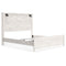 Gerridan - White - King Panel Bed With Sconces-Washburn's Home Furnishings