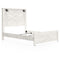 Gerridan - White - Queen Panel Bed With Sconces-Washburn's Home Furnishings