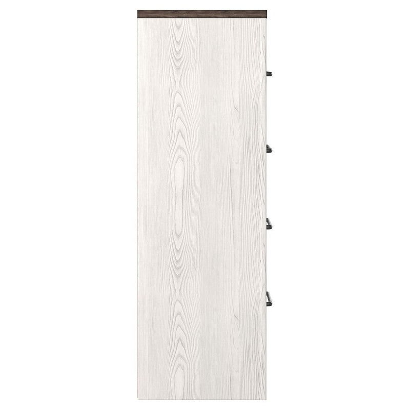 Gerridan - White/gray - Four Drawer Chest-Washburn's Home Furnishings