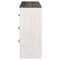 Gerridan - White/gray - Six Drawer Dresser-Washburn's Home Furnishings