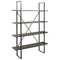 Gilesgrove - Black/gray - Bookcase-Washburn's Home Furnishings