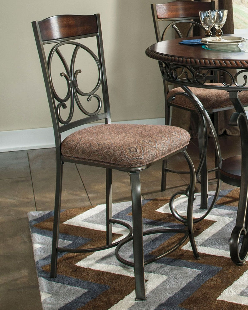 Glambrey - Brown - Counter Height Bar Stool (set Of 4)-Washburn's Home Furnishings