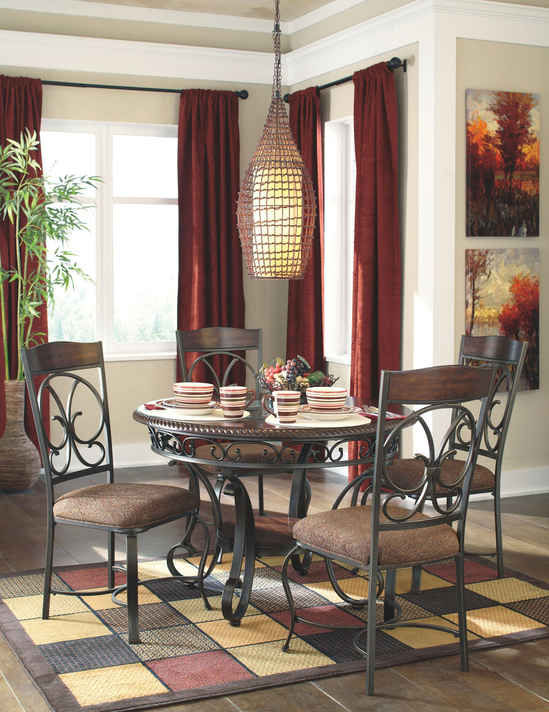 Glambrey - Brown - Dining Chair (set Of 4)-Washburn's Home Furnishings