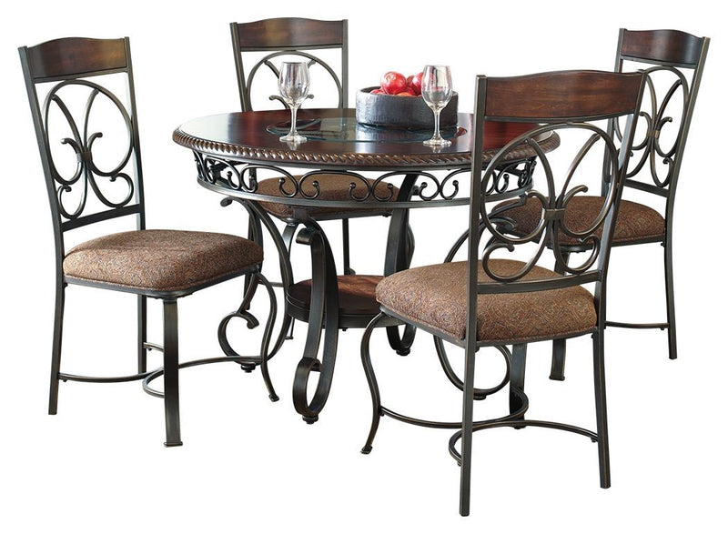 Glambrey - Brown - Dining Chair (set Of 4)-Washburn's Home Furnishings