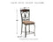 Glambrey - Brown - Upholstered Barstool (4/cn)-Washburn's Home Furnishings